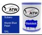 Preview: Subaru, Abyss Blue Pearl, SAL: 500ml Lackdose, von ATW Autoteile West.